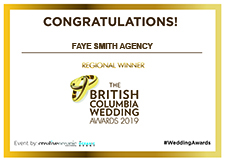 British Columbia Wedding Awards Finalist 2