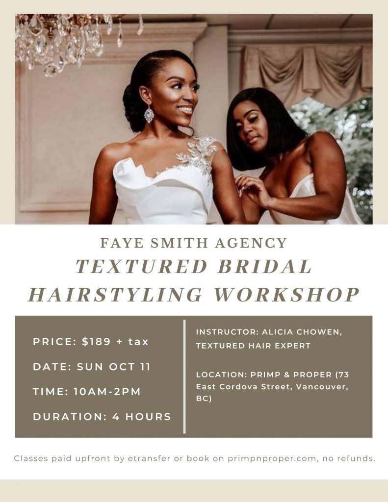 Textured Hair Bridal Workshop