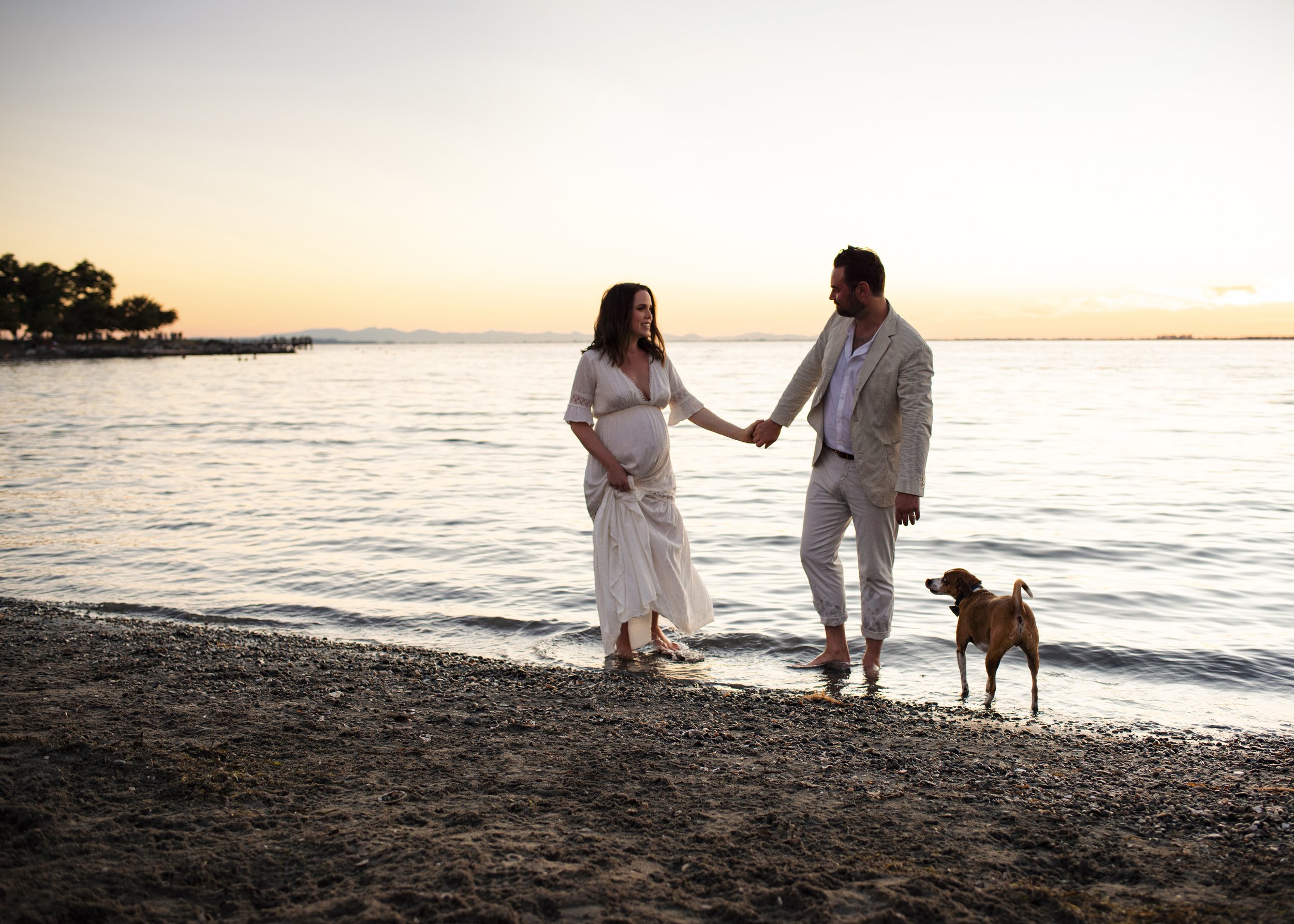 faye brandon maternity session beach