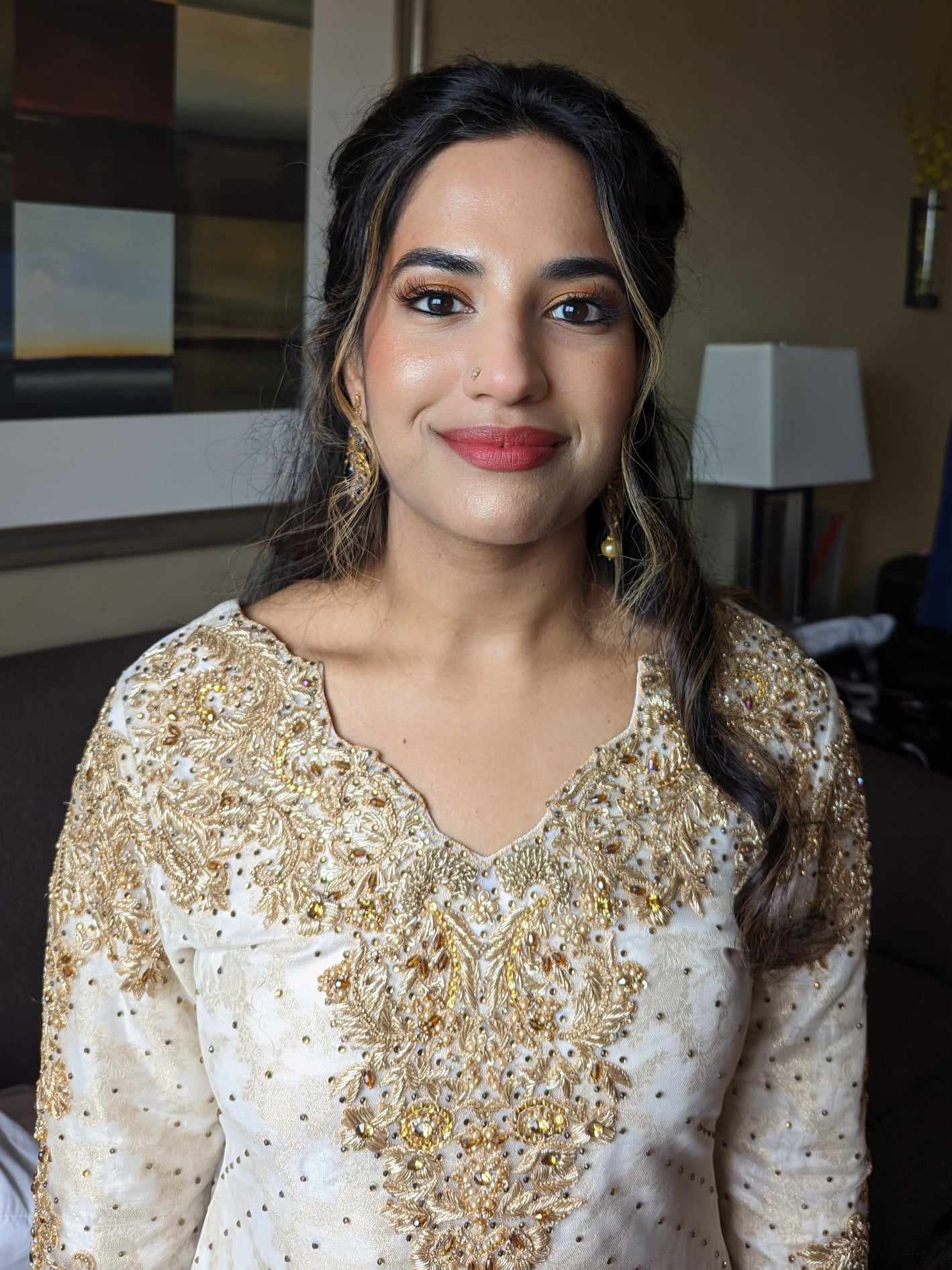 toronto south Asian wedding makeup