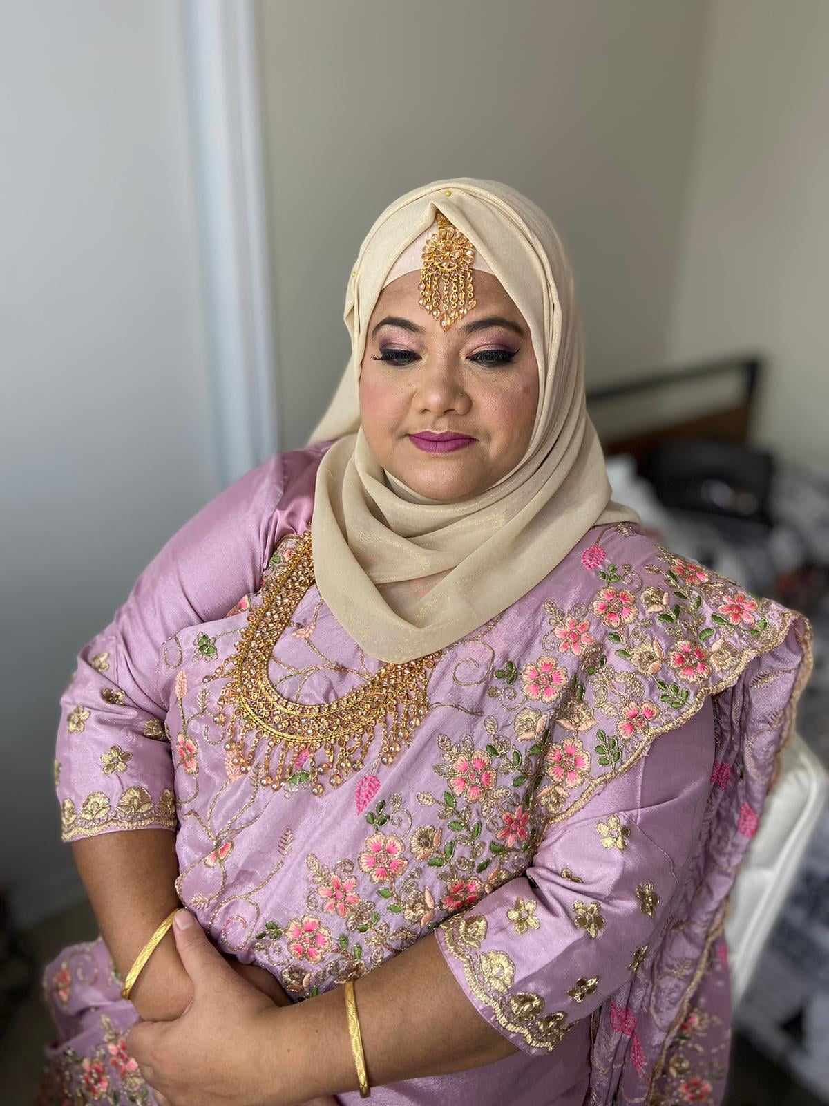 toronto south Asian wedding makeup