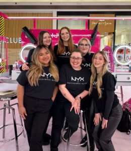 Brand activation hair and makeup