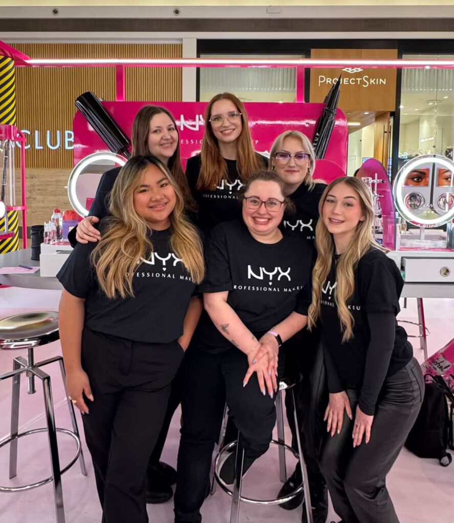 Brand activation hair and makeup
